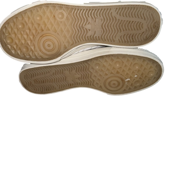 Adidas Nizza Leather Hi Top Sneakers White size 9 - Picture 8 of 9